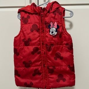 Minnie Mouse Hooded vest